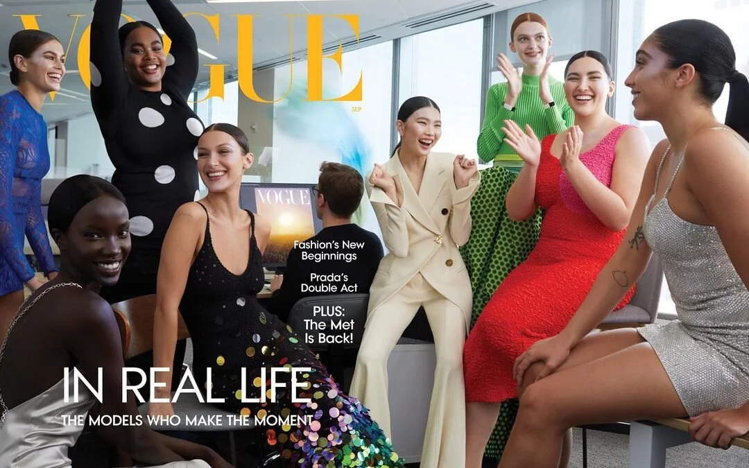 Vogue US September 2021: Kaia, Anok, Precious, Bella + by Ethan